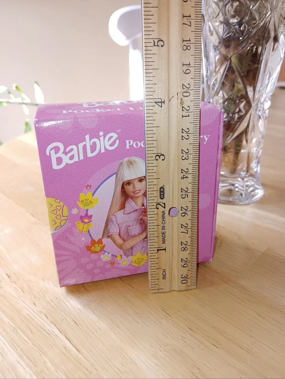 Mattel 1998 Barbie Pocket Library Set 6 Hardback A Golden Books      3 1/2